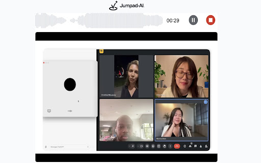 Fusion MeetTrack Enterprise Meeting Intelligence  from Chrome web store to be run with OffiDocs Chromium online