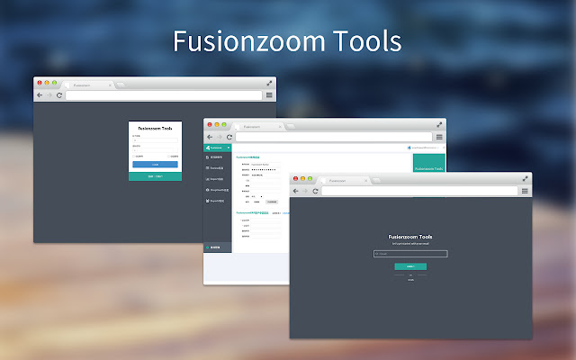 Fusionzoom Tools  from Chrome web store to be run with OffiDocs Chromium online