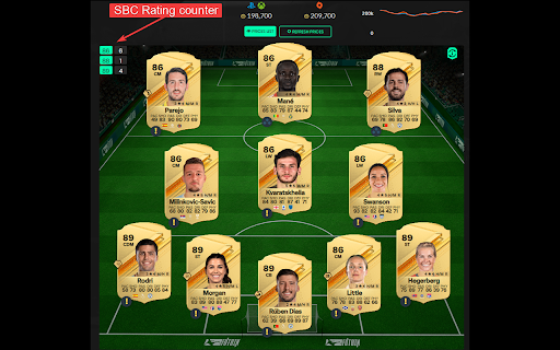 Futbin Plus  from Chrome web store to be run with OffiDocs Chromium online