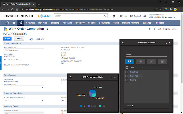 Fuuz Browser Extension  from Chrome web store to be run with OffiDocs Chromium online