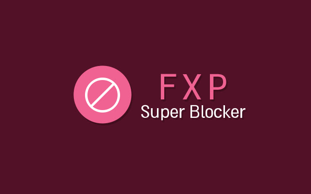 FXP Super Blocker  from Chrome web store to be run with OffiDocs Chromium online