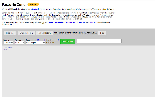 FZ Token Changer  from Chrome web store to be run with OffiDocs Chromium online