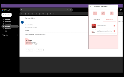 G2L New Plugin  from Chrome web store to be run with OffiDocs Chromium online
