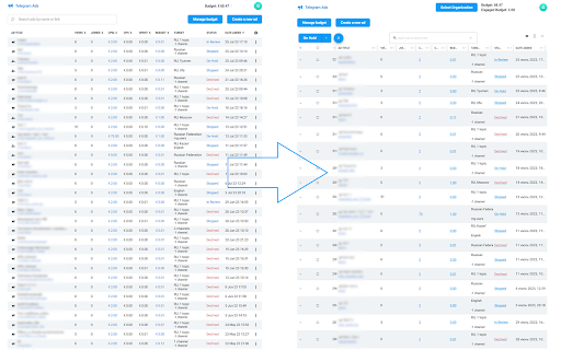 G.Ads  from Chrome web store to be run with OffiDocs Chromium online