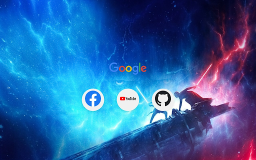 Galactic Duel Theme  from Chrome web store to be run with OffiDocs Chromium online