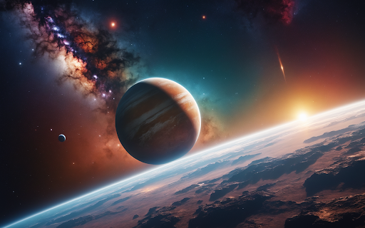 Galactic Edge  from Chrome web store to be run with OffiDocs Chromium online
