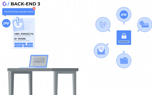 Galaxy IT BACK END 3  from Chrome web store to be run with OffiDocs Chromium online