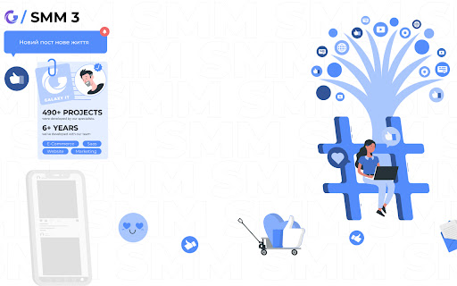 Galaxy IT SMM 3  from Chrome web store to be run with OffiDocs Chromium online