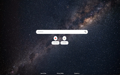 Galaxy Newtab  from Chrome web store to be run with OffiDocs Chromium online