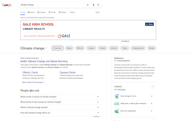 Gale In Context: การต่อต้านมุมมองจาก Chrome เว็บสโตร์ที่จะรันด้วย OffiDocs Chromium ออนไลน์