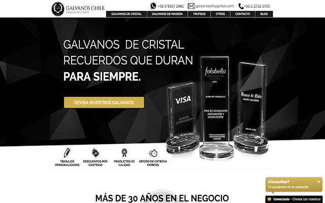 Galvanos Chile  from Chrome web store to be run with OffiDocs Chromium online