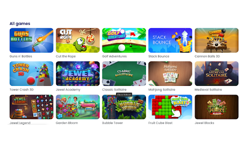 GameGo Play Games On Chrome  from Chrome web store to be run with OffiDocs Chromium online