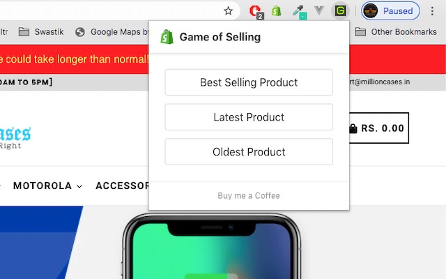 Game of Selling  from Chrome web store to be run with OffiDocs Chromium online