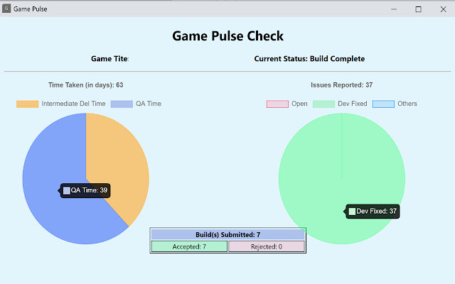 Game Pulse Check  from Chrome web store to be run with OffiDocs Chromium online