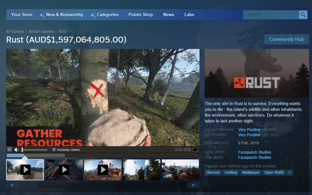 Game Revenue Estimate  from Chrome web store to be run with OffiDocs Chromium online