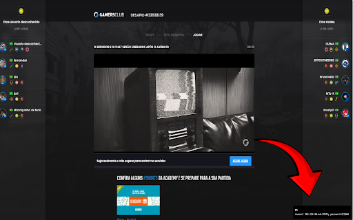Gamers Club EasyIP  from Chrome web store to be run with OffiDocs Chromium online