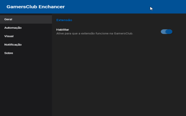 GamersClub Enchancer  from Chrome web store to be run with OffiDocs Chromium online