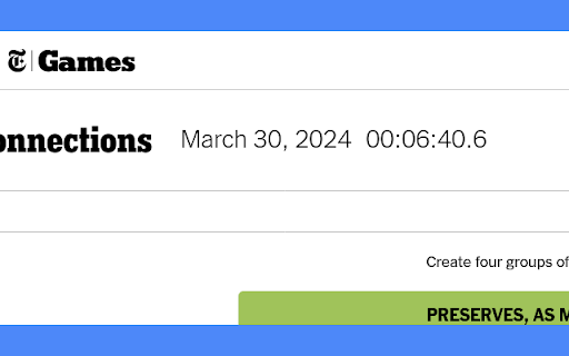 Game Timer  from Chrome web store to be run with OffiDocs Chromium online