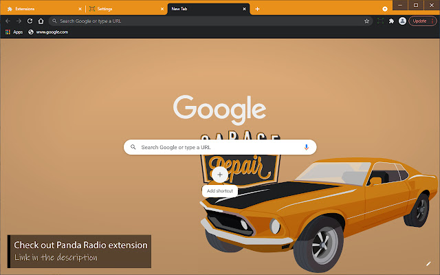 Garage  from Chrome web store to be run with OffiDocs Chromium online