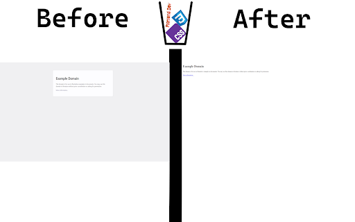 Garbagify  from Chrome web store to be run with OffiDocs Chromium online