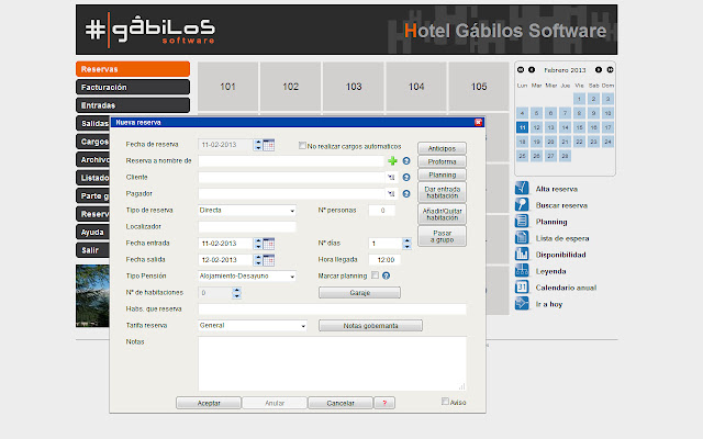 Gábilos Hotel  from Chrome web store to be run with OffiDocs Chromium online