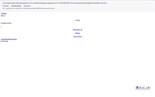 G Cache  from Chrome web store to be run with OffiDocs Chromium online