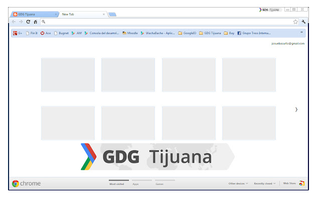 GDG Tijuana  from Chrome web store to be run with OffiDocs Chromium online
