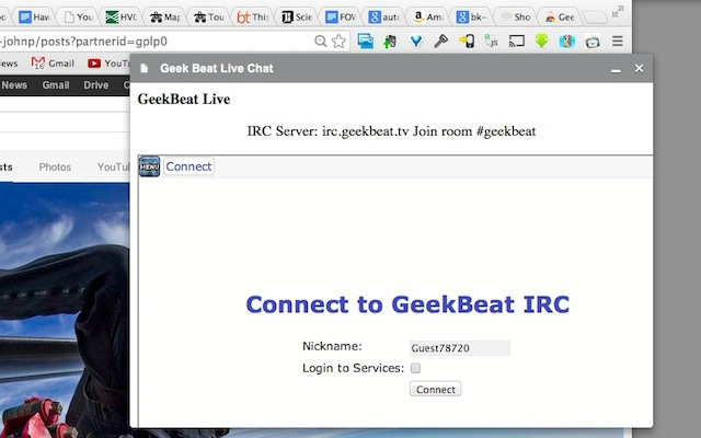 Geek Beat Chat  from Chrome web store to be run with OffiDocs Chromium online