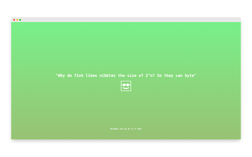 Geek Jokes  from Chrome web store to be run with OffiDocs Chromium online