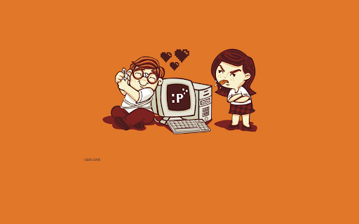 Geek Love  from Chrome web store to be run with OffiDocs Chromium online