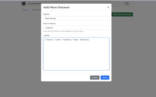 Geekmark  from Chrome web store to be run with OffiDocs Chromium online