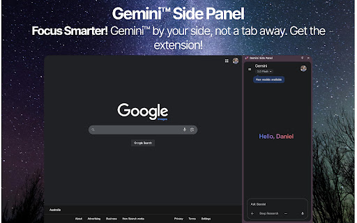 Gemini™ Side Panel  from Chrome web store to be run with OffiDocs Chromium online