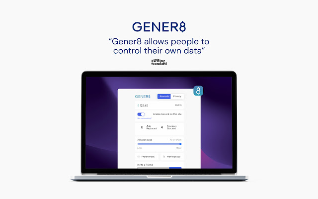 Gener8  from Chrome web store to be run with OffiDocs Chromium online