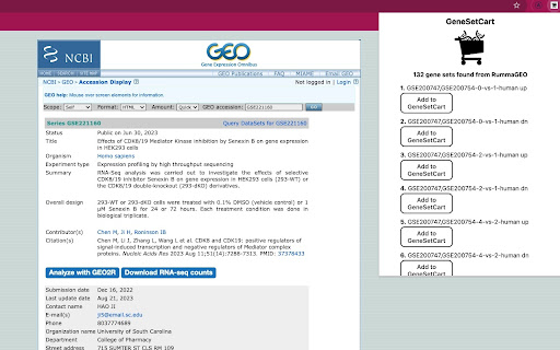 GeneSetCart from Chrome web store to be run with OffiDocs Chromium online GeneSetCart from Chrome web store to be run with OffiDocs Chromium online