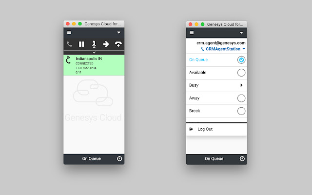 Genesys Cloud for Chrome  from Chrome web store to be run with OffiDocs Chromium online