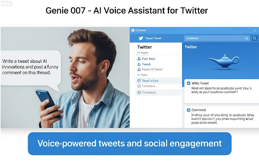 Genie 007  from Chrome web store to be run with OffiDocs Chromium online