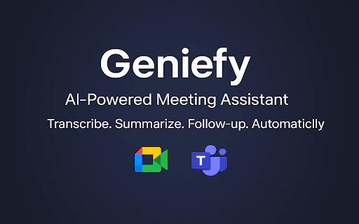Geniefy  from Chrome web store to be run with OffiDocs Chromium online