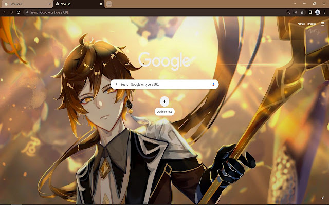 Genshin Impact 5 Browser Theme  from Chrome web store to be run with OffiDocs Chromium online