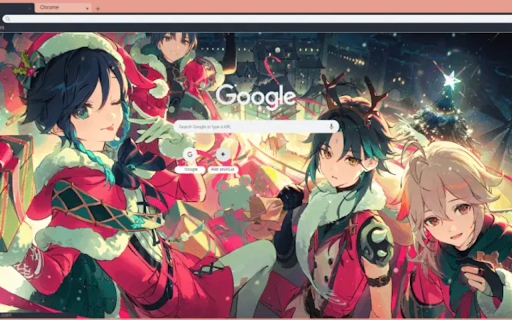 Genshin Impact Christmas  from Chrome web store to be run with OffiDocs Chromium online