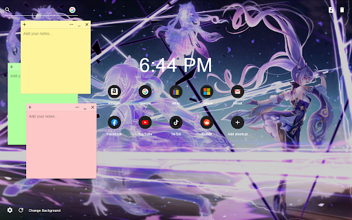 Genshin Impact New Tab  from Chrome web store to be run with OffiDocs Chromium online