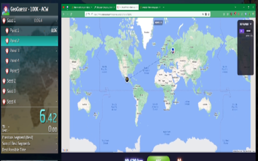 GeoGuessr Autosplitter  from Chrome web store to be run with OffiDocs Chromium online