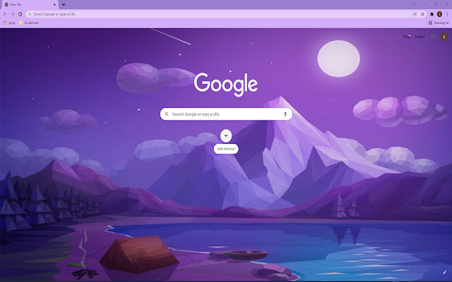 Geometric Forest Wallpaper Theme  from Chrome web store to be run with OffiDocs Chromium online