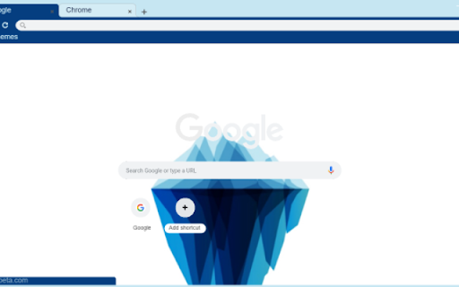 Geometric Iceberg  from Chrome web store to be run with OffiDocs Chromium online