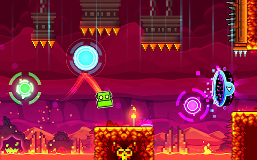 Geometry Dash 2024  from Chrome web store to be run with OffiDocs Chromium online