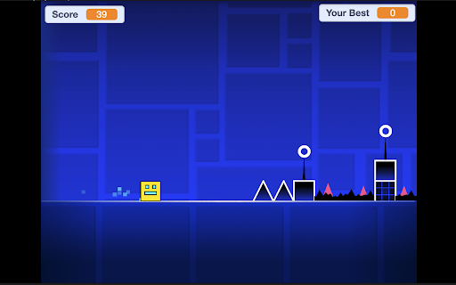 Geometry Dash Classroom 6x  from Chrome web store to be run with OffiDocs Chromium online