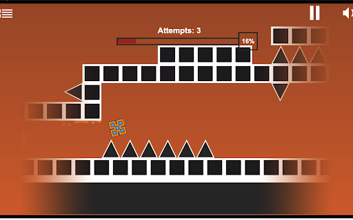 Geometry Dash Offline  from Chrome web store to be run with OffiDocs Chromium online