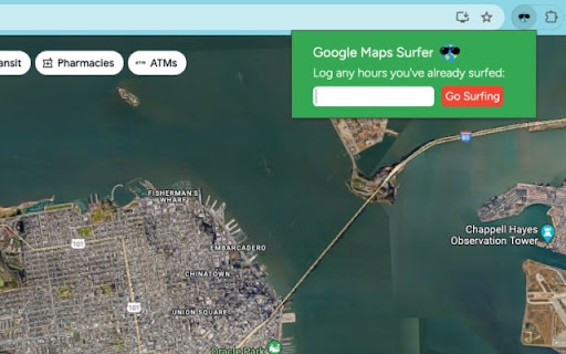 GeoSurfer  from Chrome web store to be run with OffiDocs Chromium online