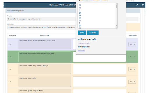 Gestión Valoraciones en Séneca  from Chrome web store to be run with OffiDocs Chromium online