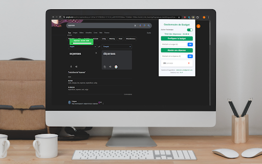 Gestionnaire de Budget  from Chrome web store to be run with OffiDocs Chromium online