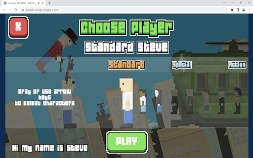 Getaway Shootout Unblocked Online  from Chrome web store to be run with OffiDocs Chromium online